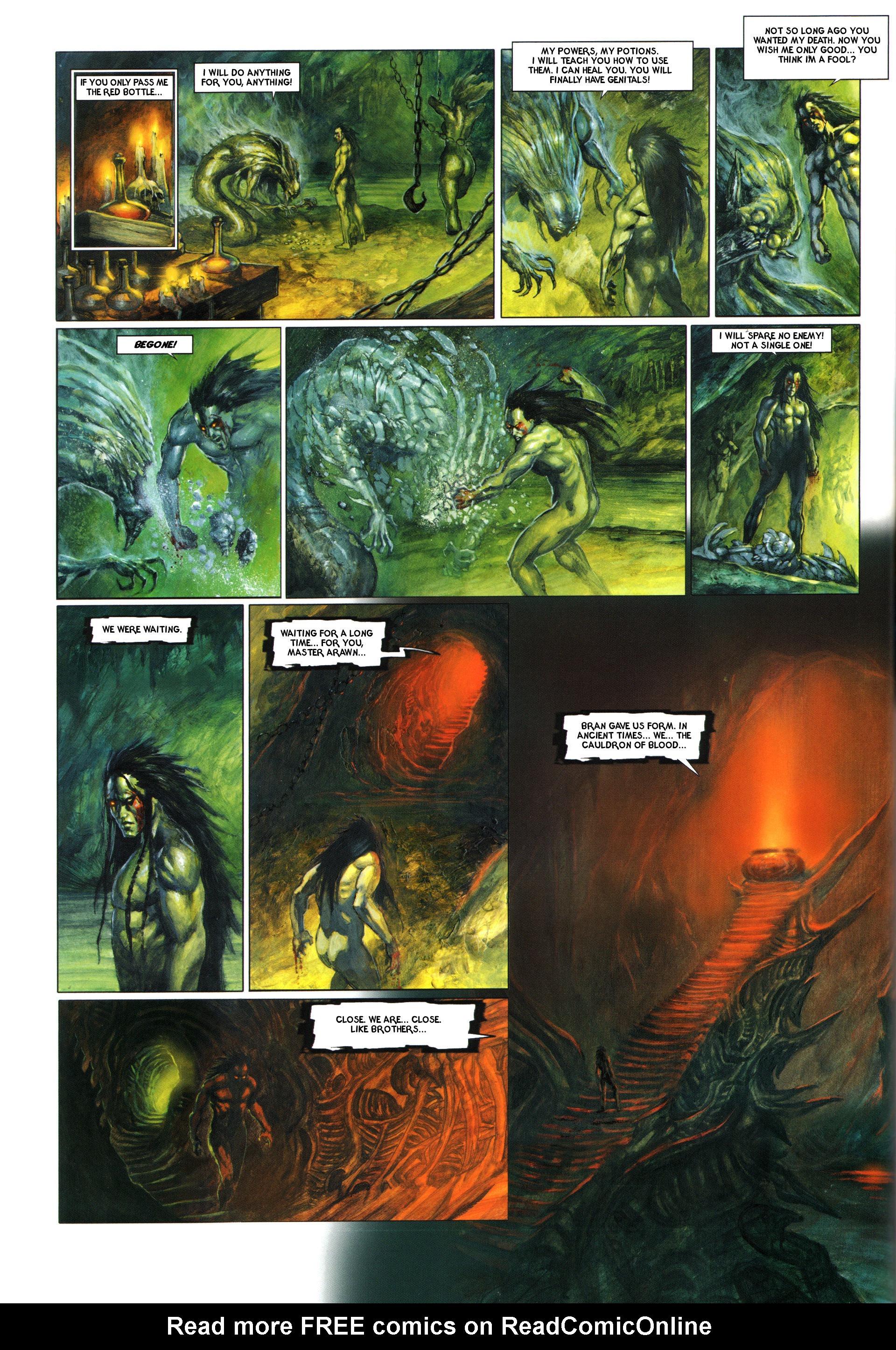 Read online Arawn comic -  Issue #1 - 37