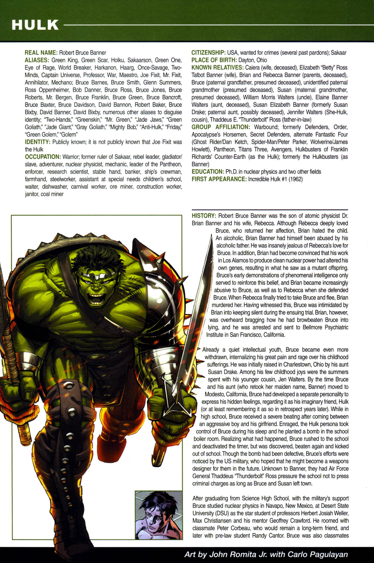 Read online World War Hulk: Gamma Files comic -  Issue # Full - 14