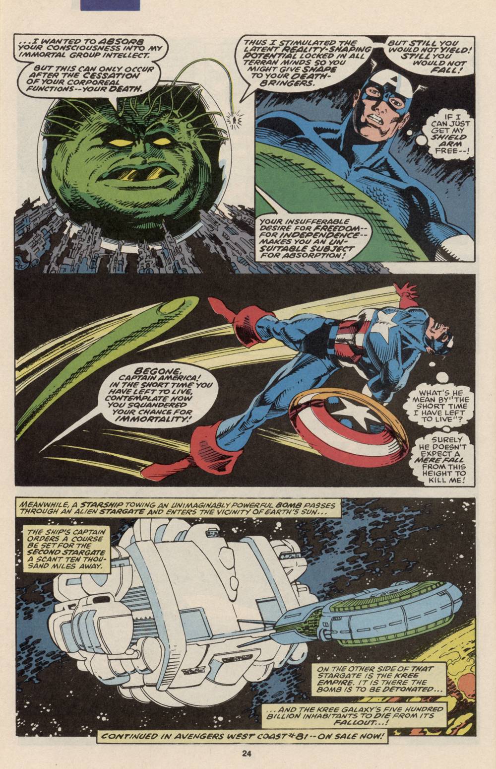 Read online The Avengers (1963) comic -  Issue #346d - 24