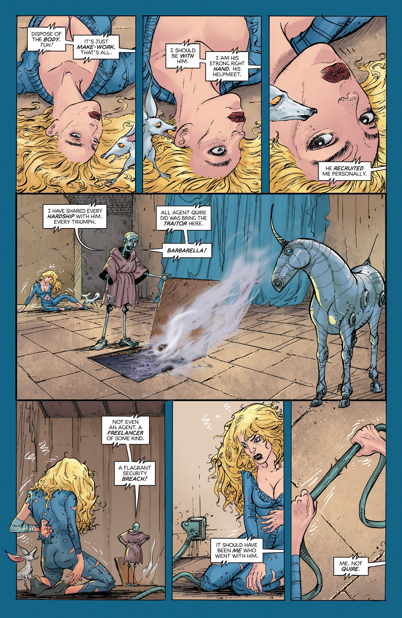 Read online Barbarella (2017) comic -  Issue #3 - 3