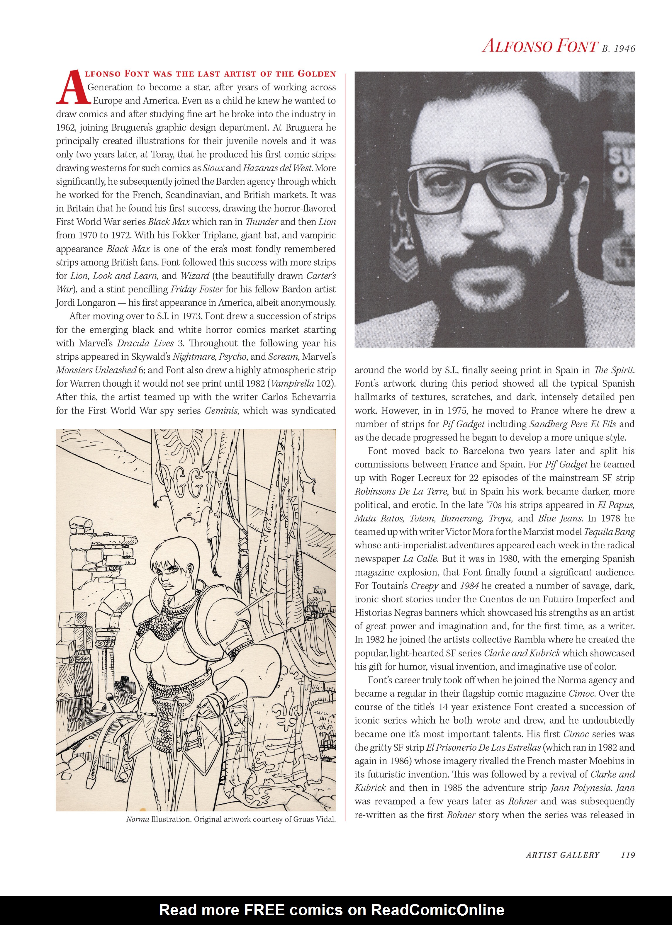 Read online Masters of Spanish Comic Book Art comic -  Issue # TPB (Part 2) - 21