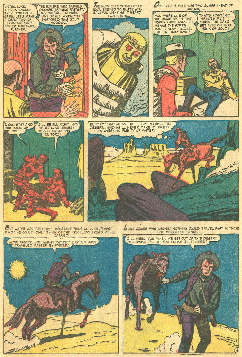 Read online Kid Colt Outlaw comic -  Issue #72 - 14