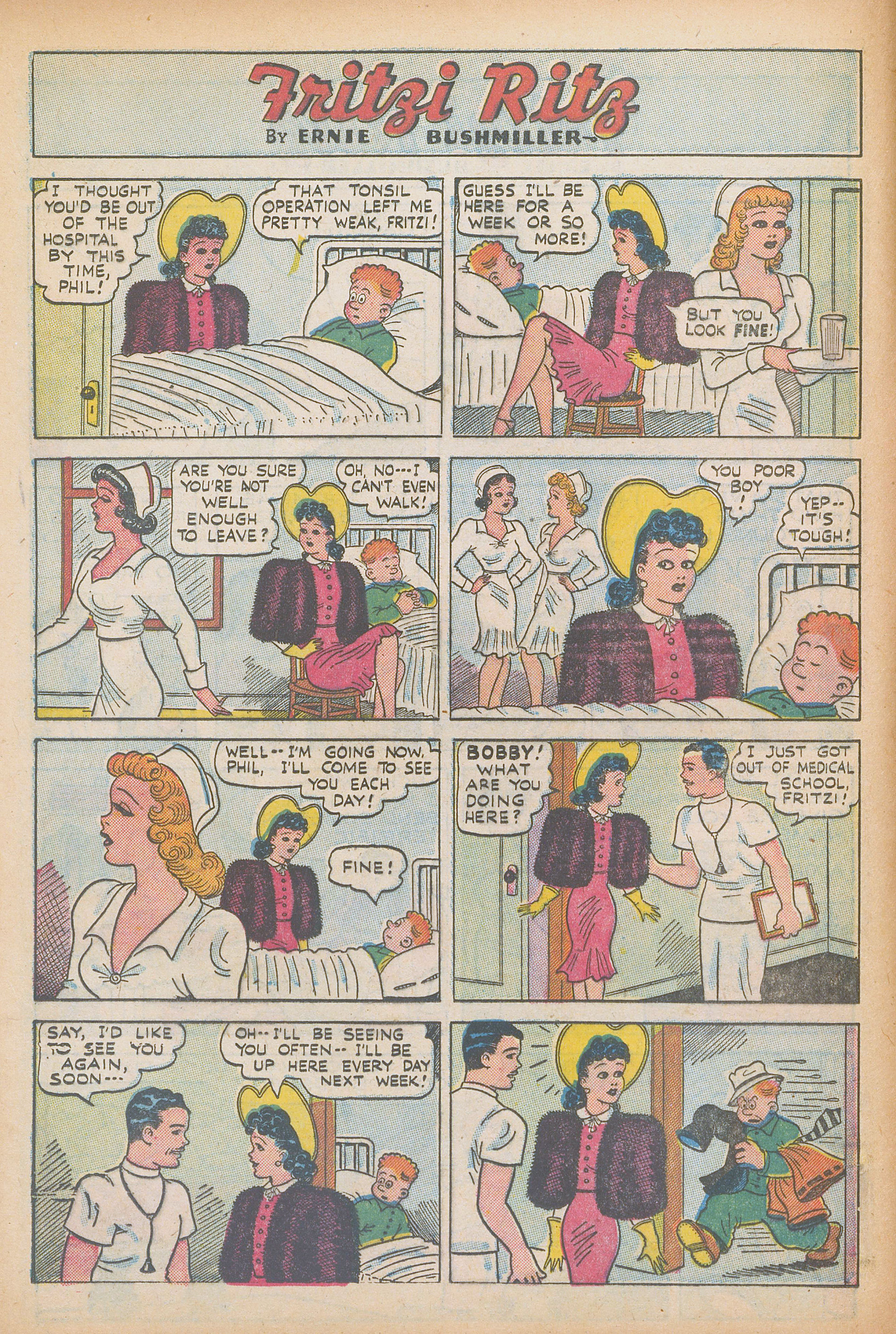Read online Fritzi Ritz (1953) comic -  Issue #48 - 14