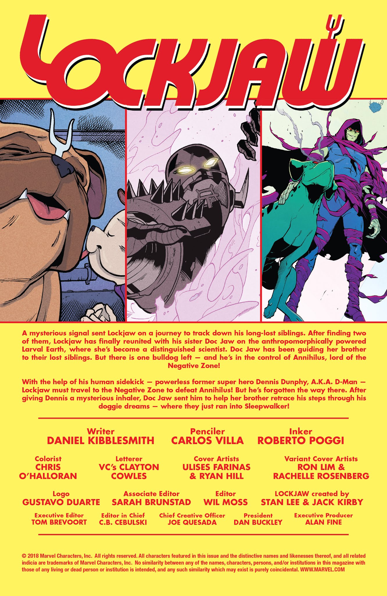 Read online Lockjaw comic -  Issue #4 - 2