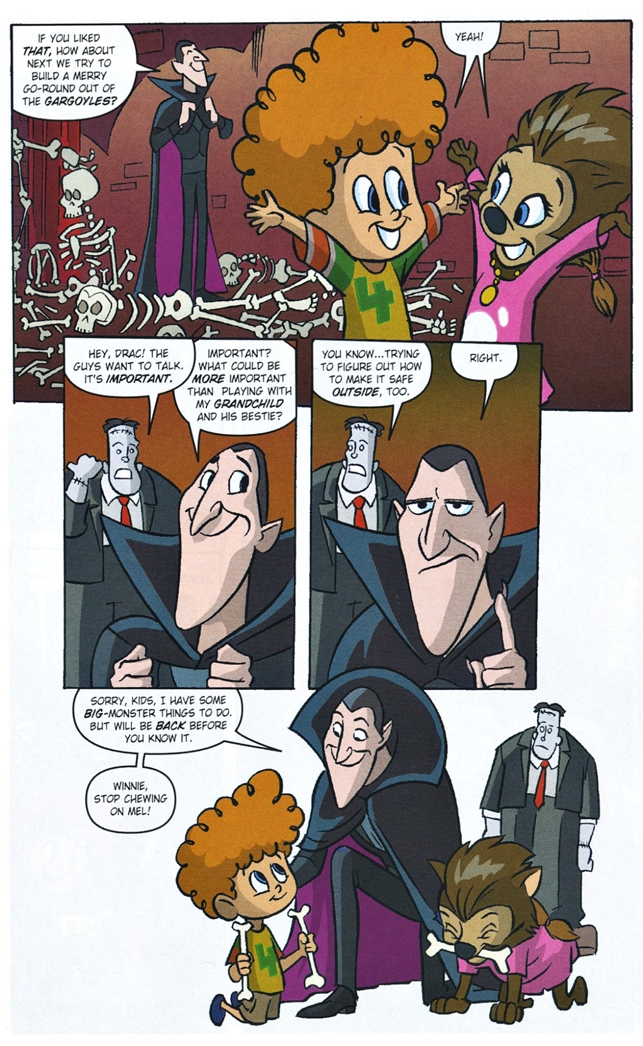 Read online Hotel Transylvania: Kakieland Katastrophe - Halloween ComicFest comic -  Issue # Full - 12