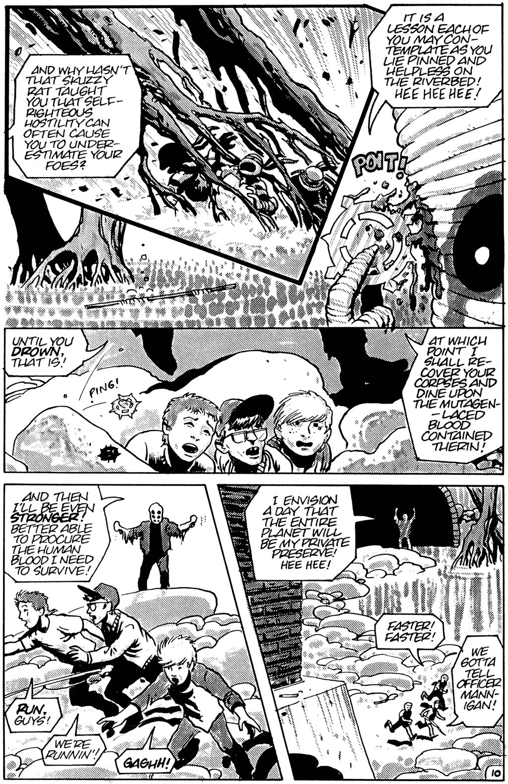 Read online Teenage Mutant Ninja Turtles (1984) comic -  Issue #25 - 12