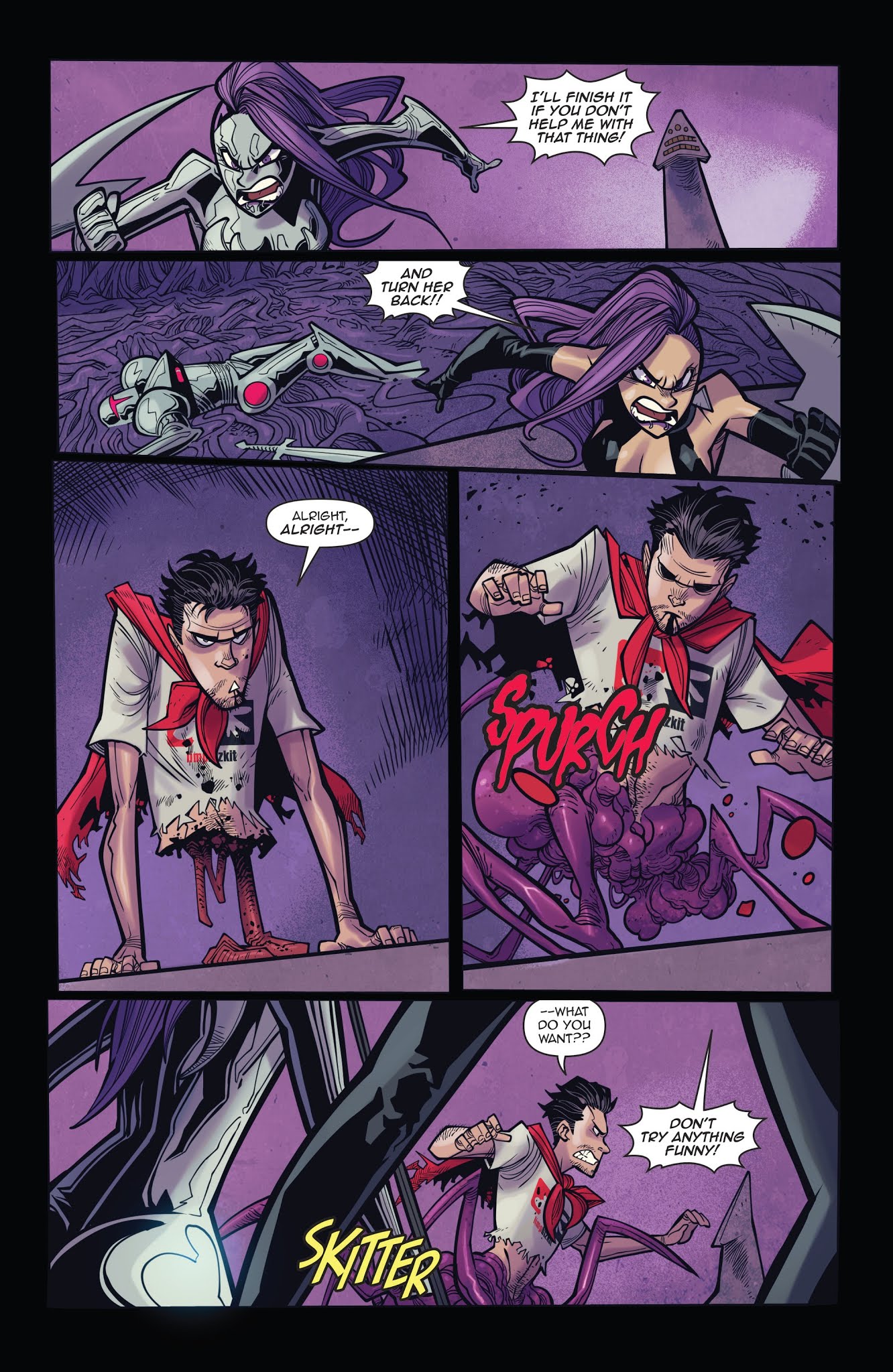 Read online Vampblade Season 3 comic -  Issue #5 - 4