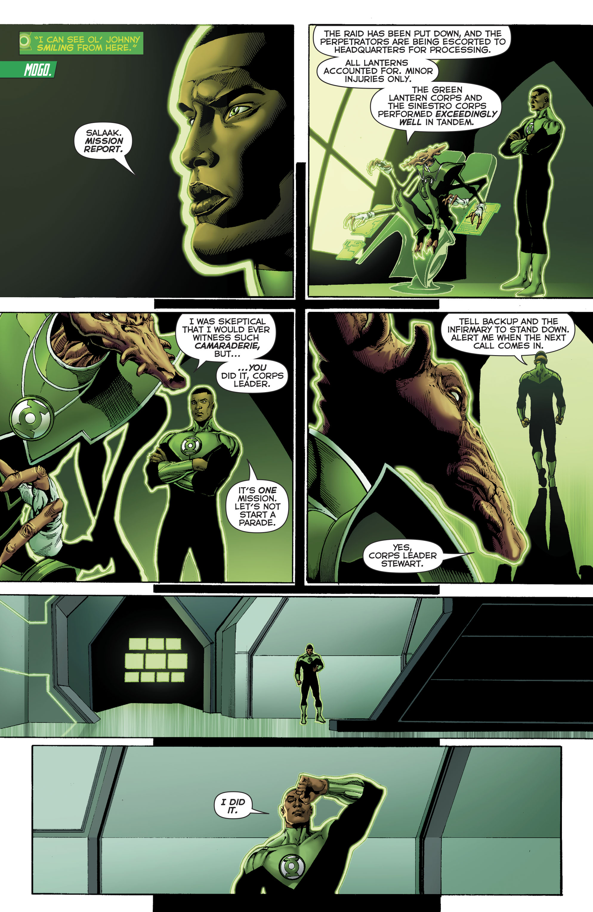 Read online Hal Jordan And The Green Lantern Corps comic -  Issue #22 - 18