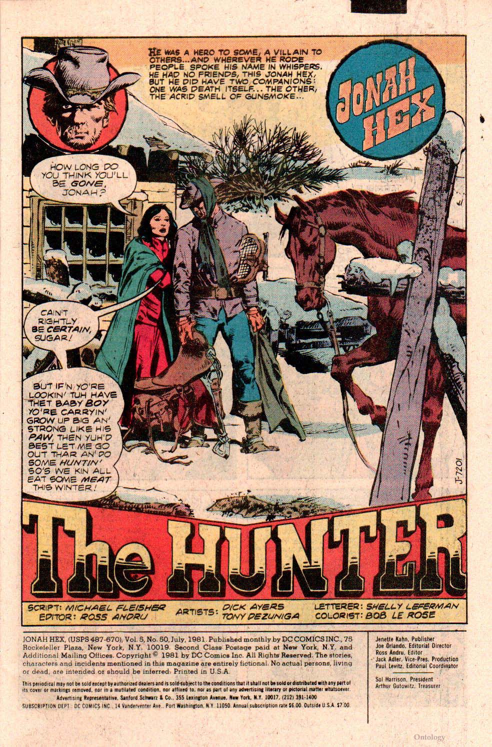 Read online Jonah Hex (1977) comic -  Issue #50 - 3