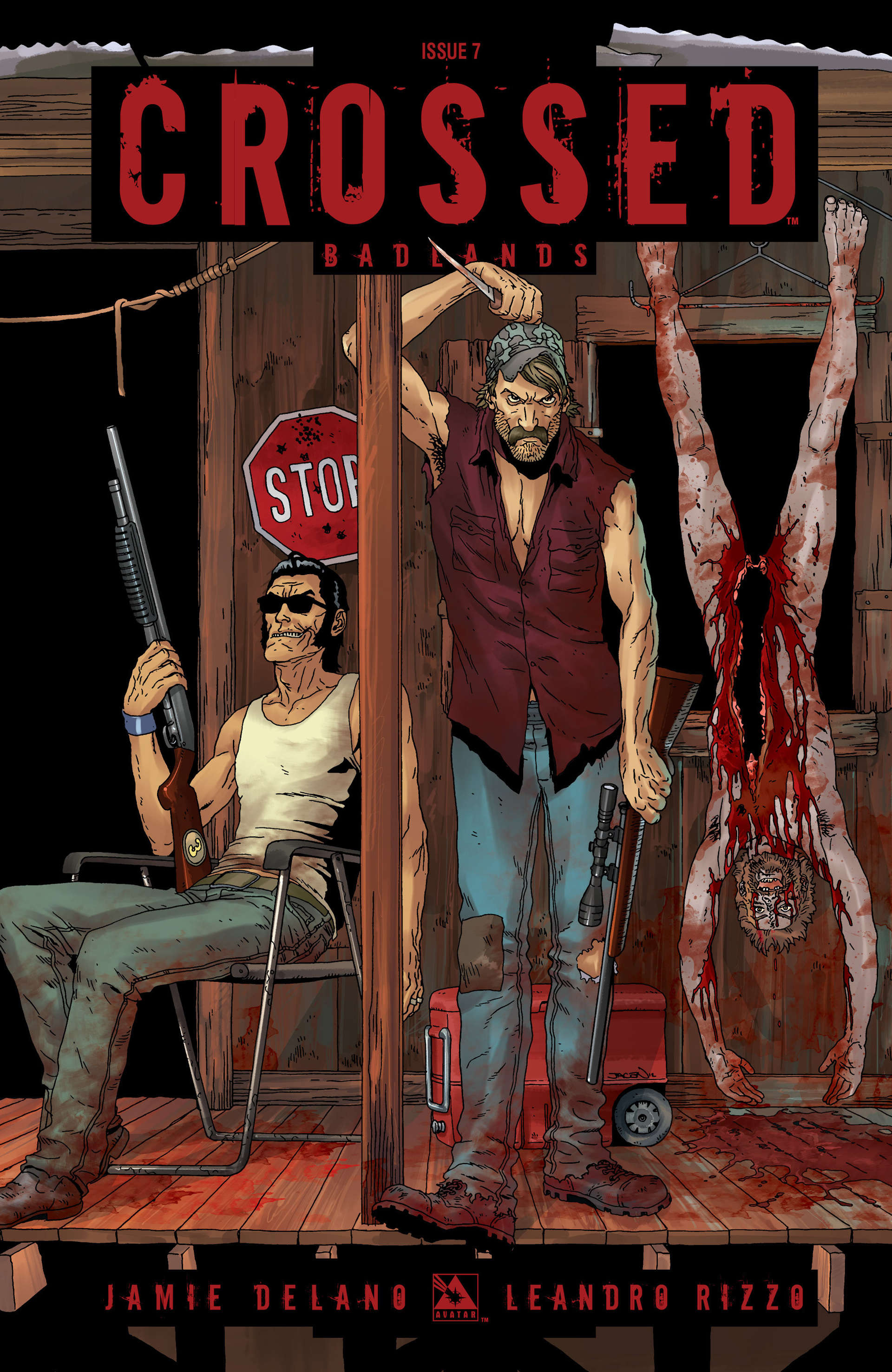 Read online Crossed: Badlands comic -  Issue #7 - 1