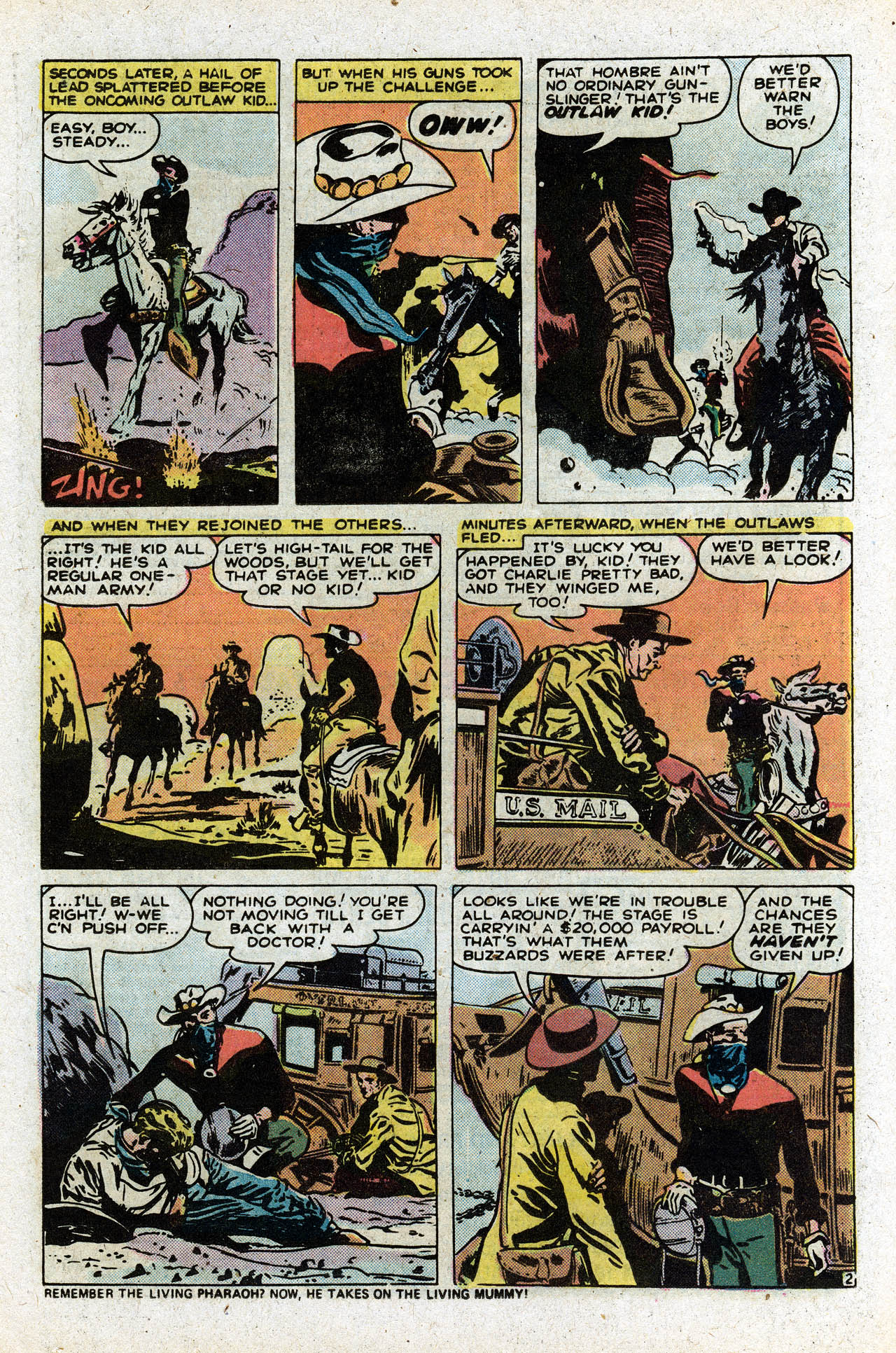 Read online The Outlaw Kid (1970) comic -  Issue #24 - 23