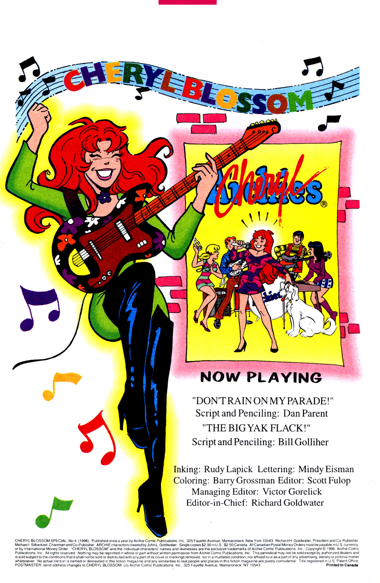 Read online Cheryl Blossom Special comic -  Issue #4 - 3