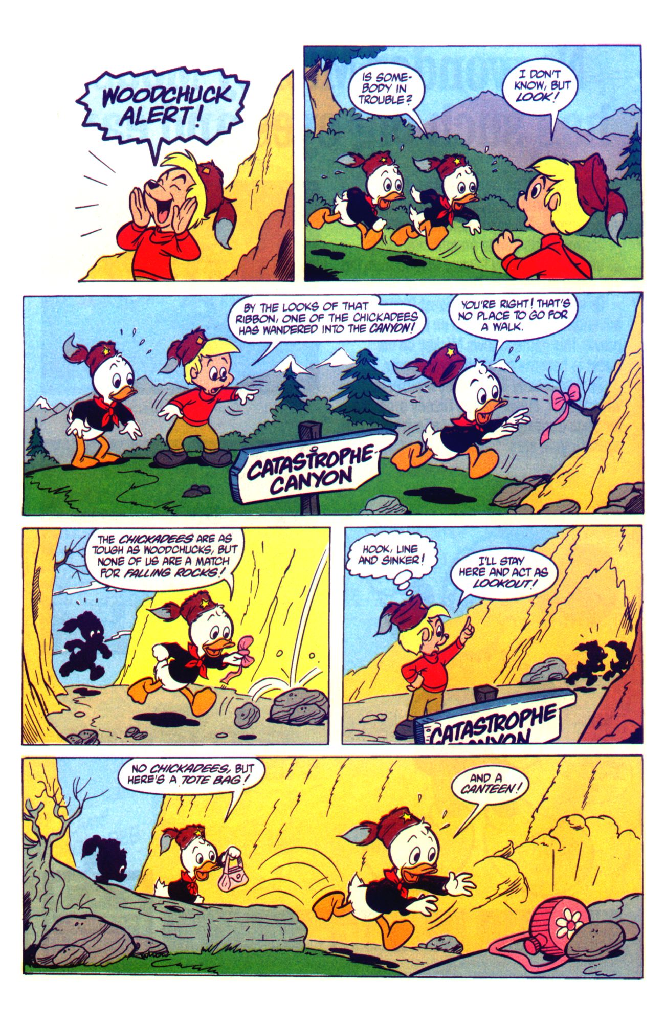Read online Walt Disney's Junior Woodchucks Limited Series comic -  Issue #3 - 8