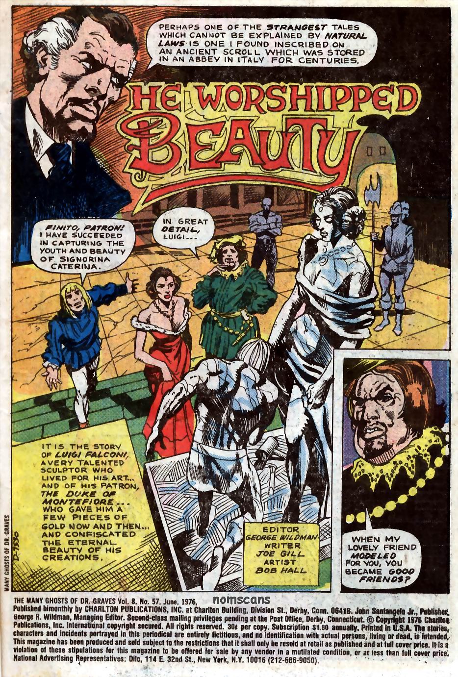 Read online The Many Ghosts of Dr. Graves comic -  Issue #57 - 2
