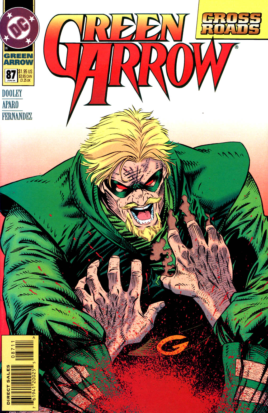 Read online Green Arrow (1988) comic -  Issue #87 - 1