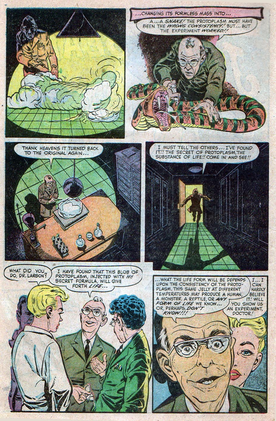 Read online Chamber of Chills (1951) comic -  Issue #6 - 3