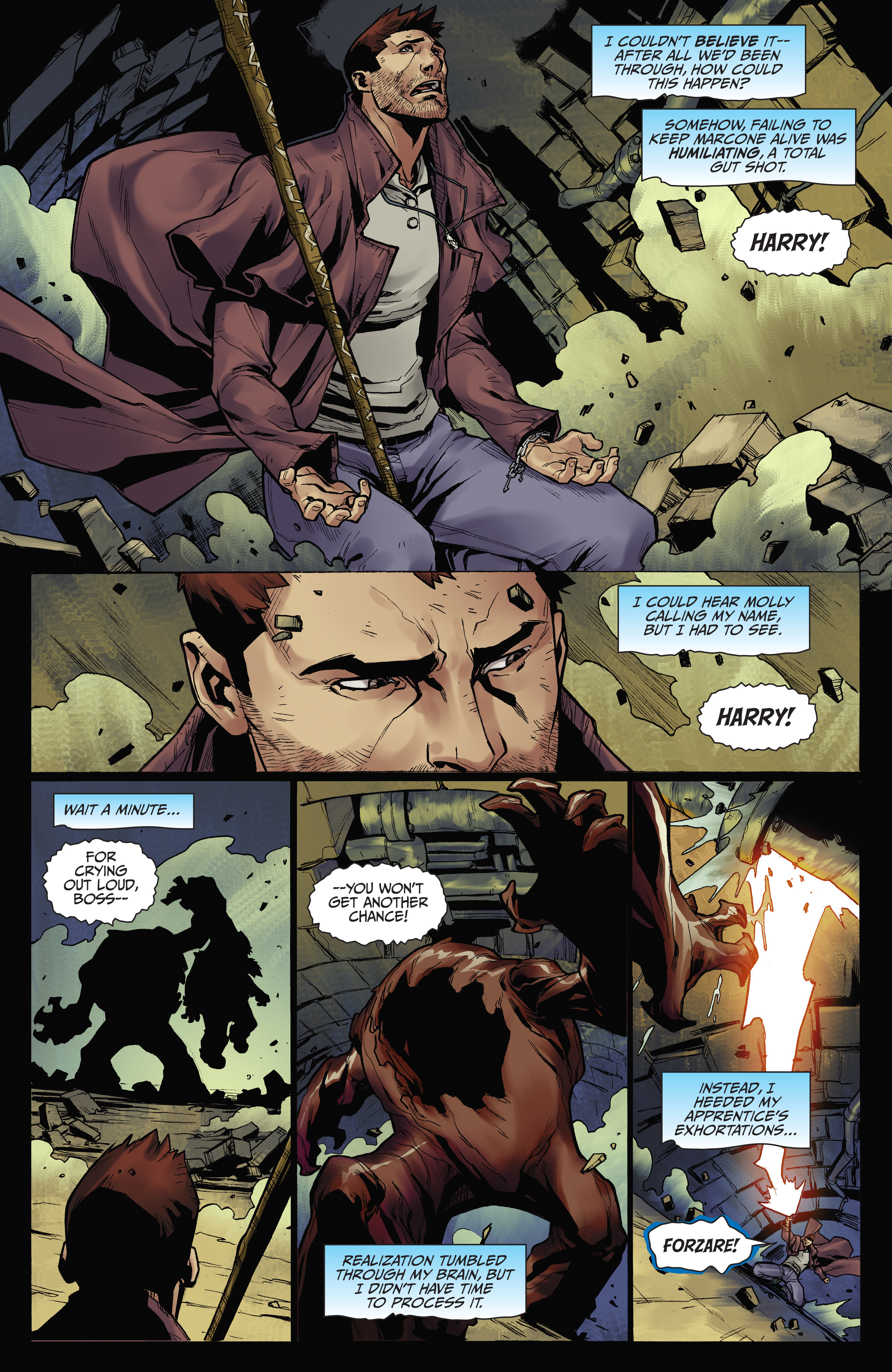 Read online Jim Butcher's The Dresden Files: Down Town comic -  Issue #6 - 13