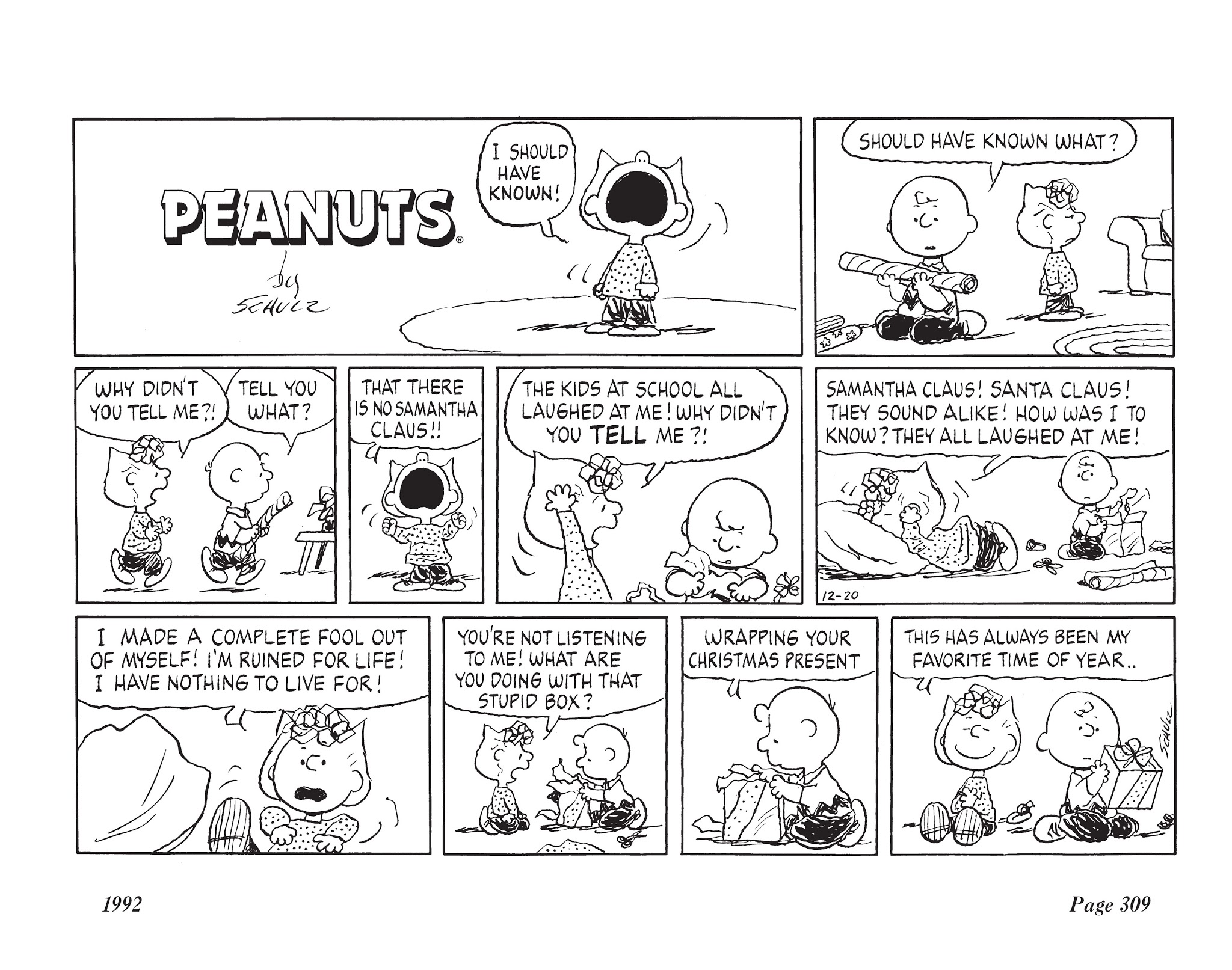 Read online The Complete Peanuts comic -  Issue # TPB 21 - 323