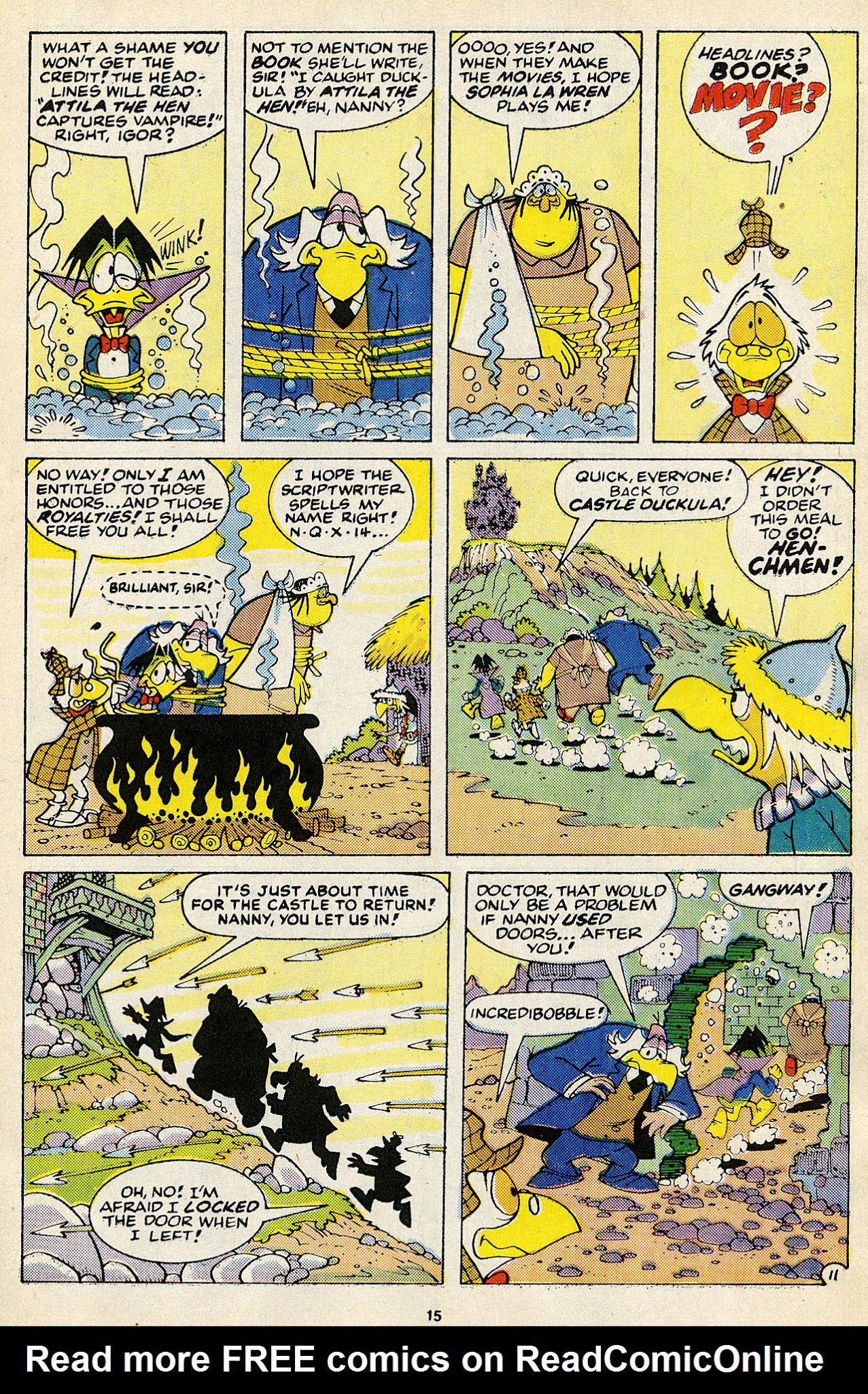 Read online Count Duckula comic -  Issue #1 - 17