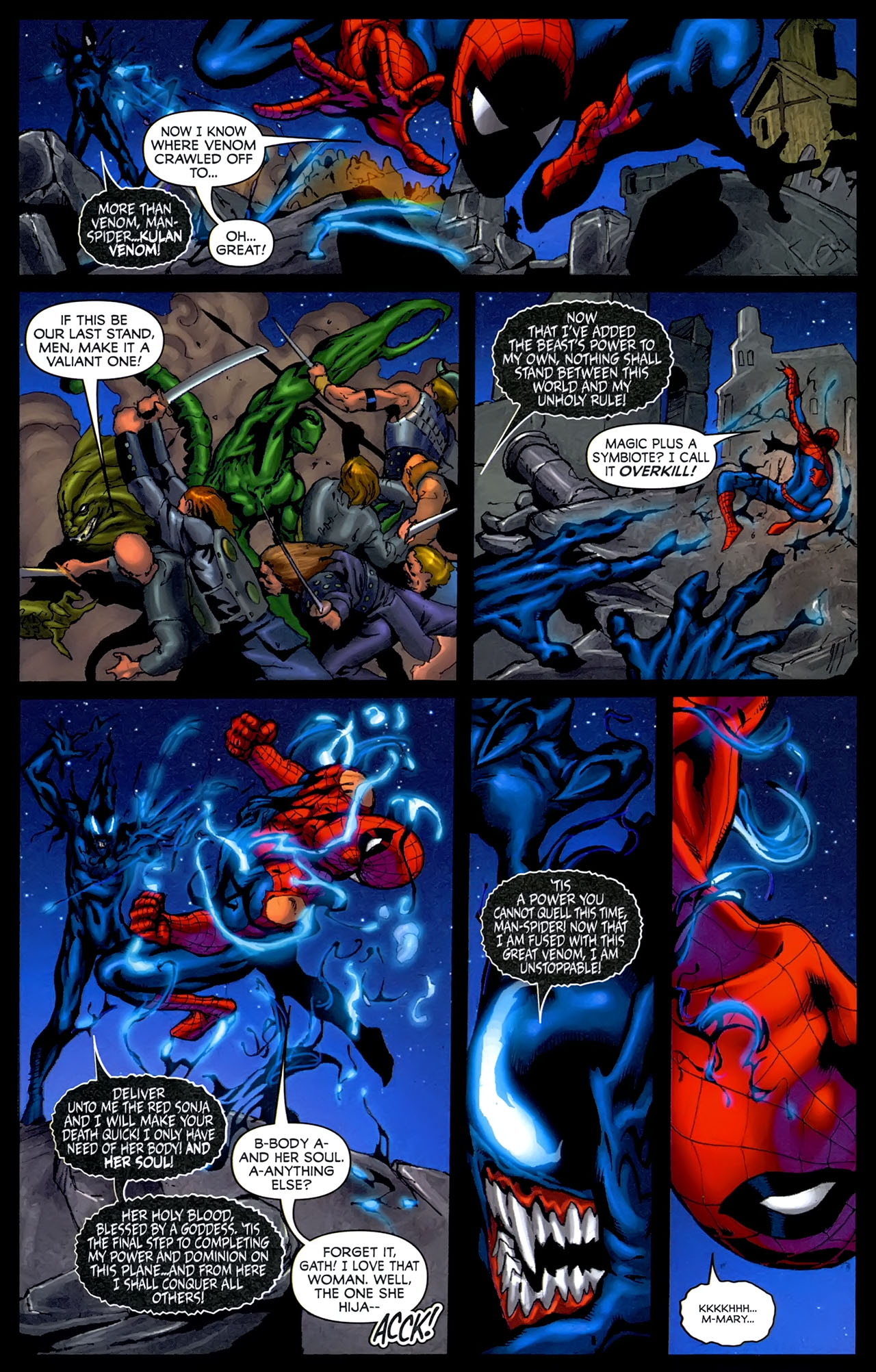 Read online Spider-Man/Red Sonja comic -  Issue #4 - 13
