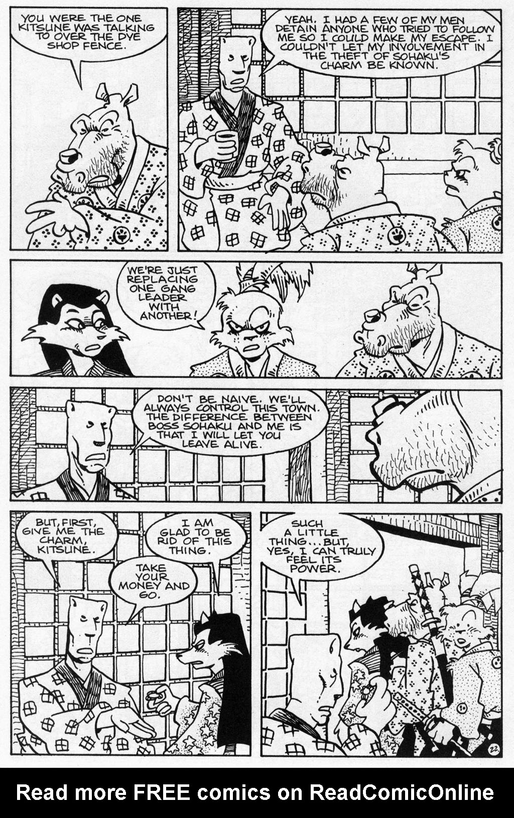 Usagi Yojimbo (1996) Issue #51 #51 - English 24