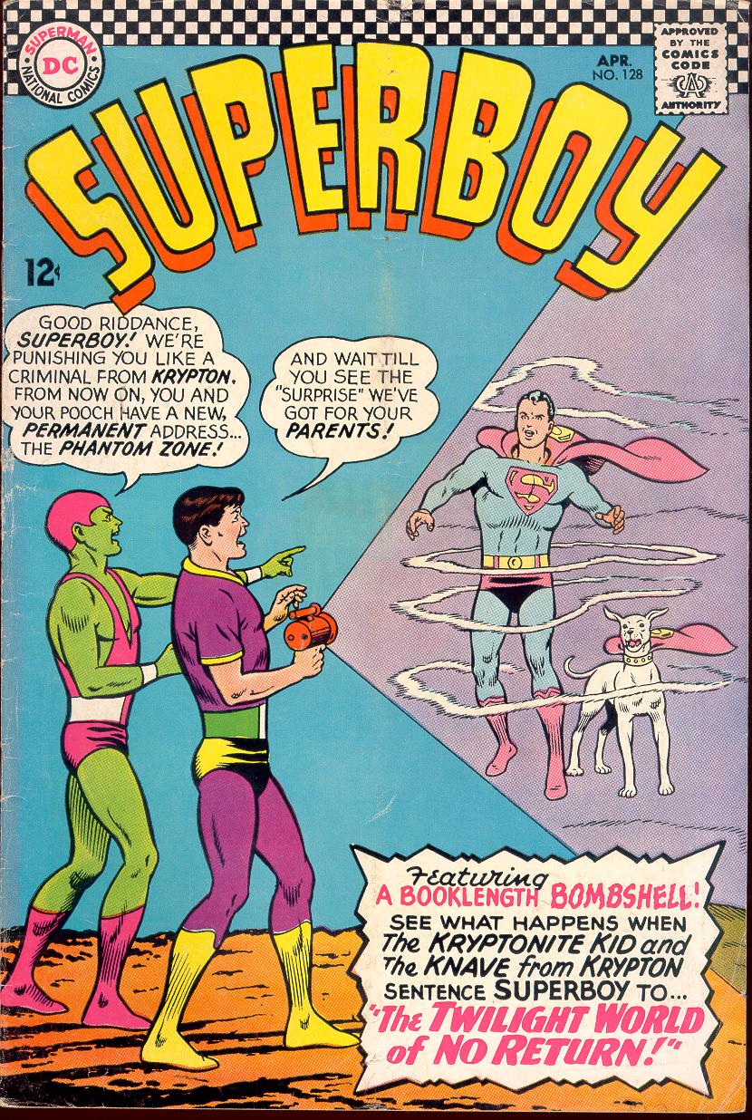 Read online Superboy (1949) comic -  Issue #128 - 1