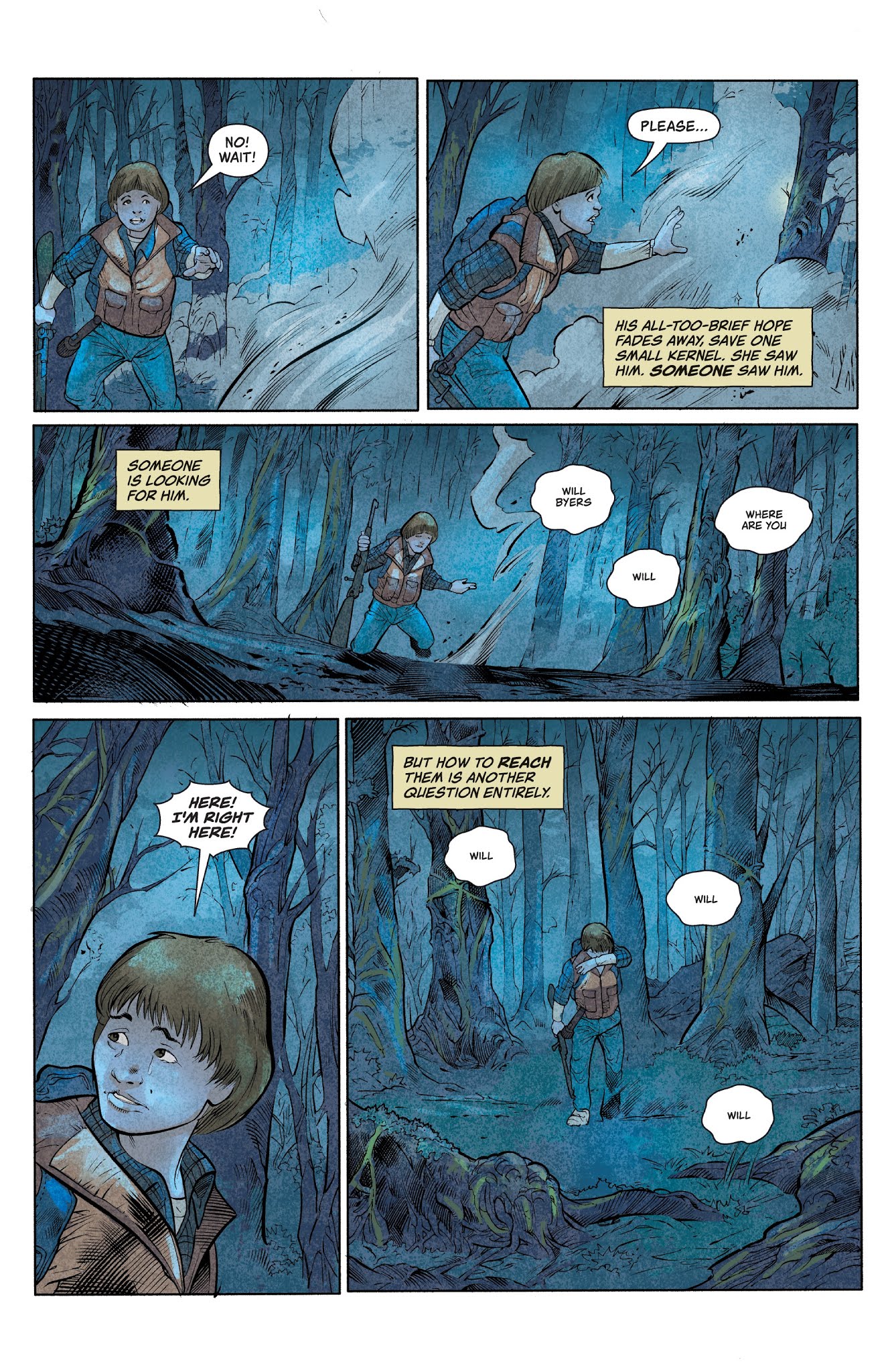 Read online Stranger Things comic -  Issue #1 - 18