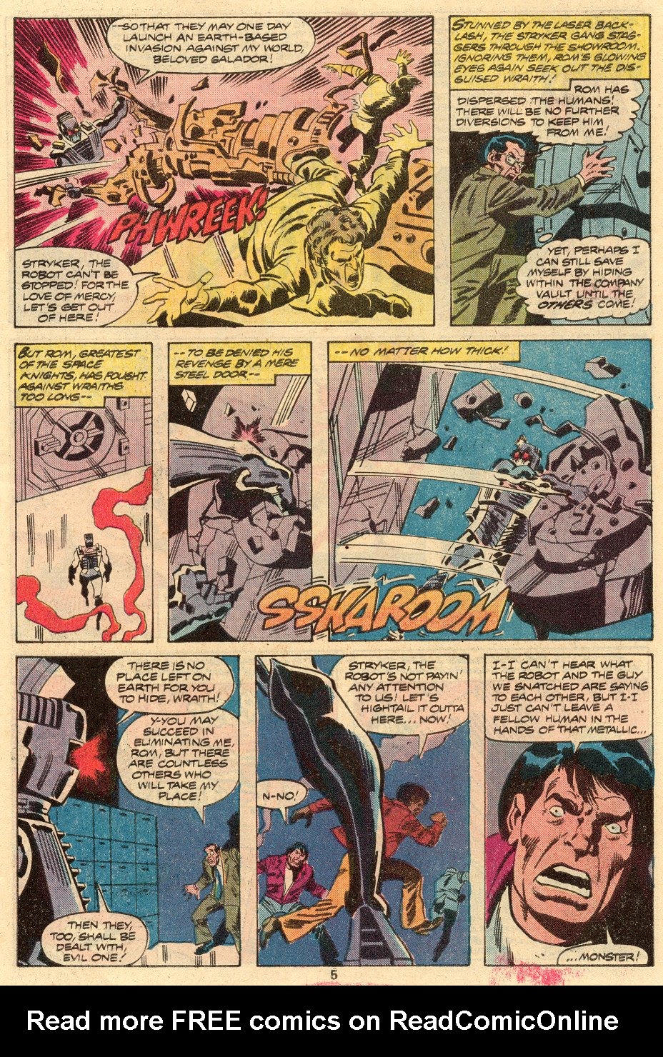 Read online ROM (1979) comic -  Issue #2 - 5