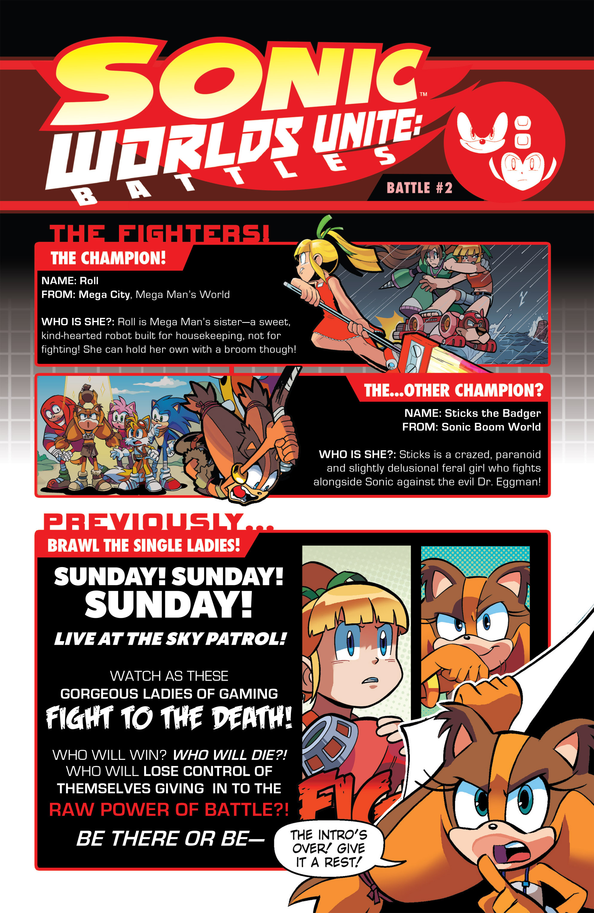 Read online Sonic: Worlds Unite Battles comic -  Issue # Full - 11