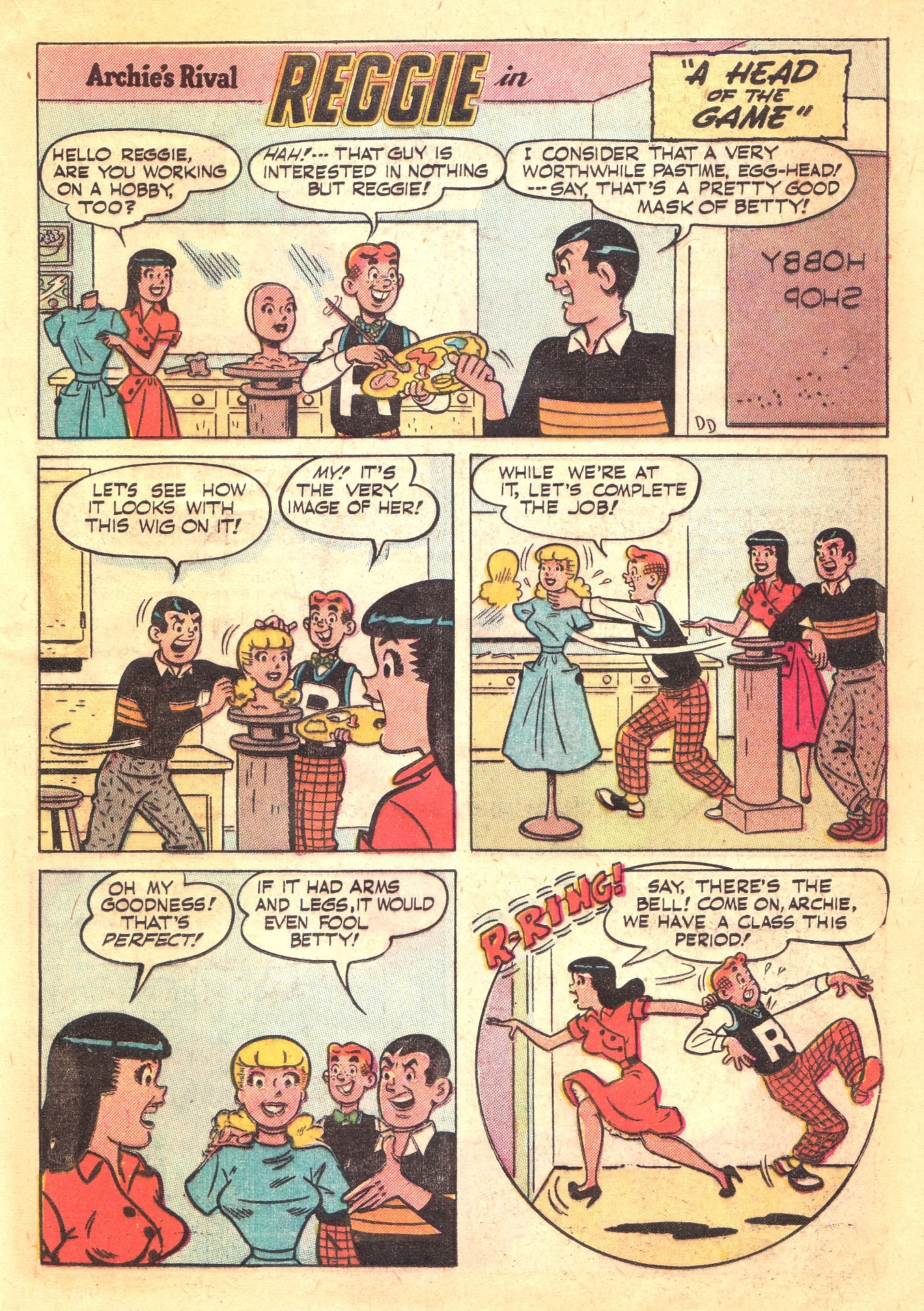 Read online Archie's Rival Reggie comic -  Issue #7 - 21