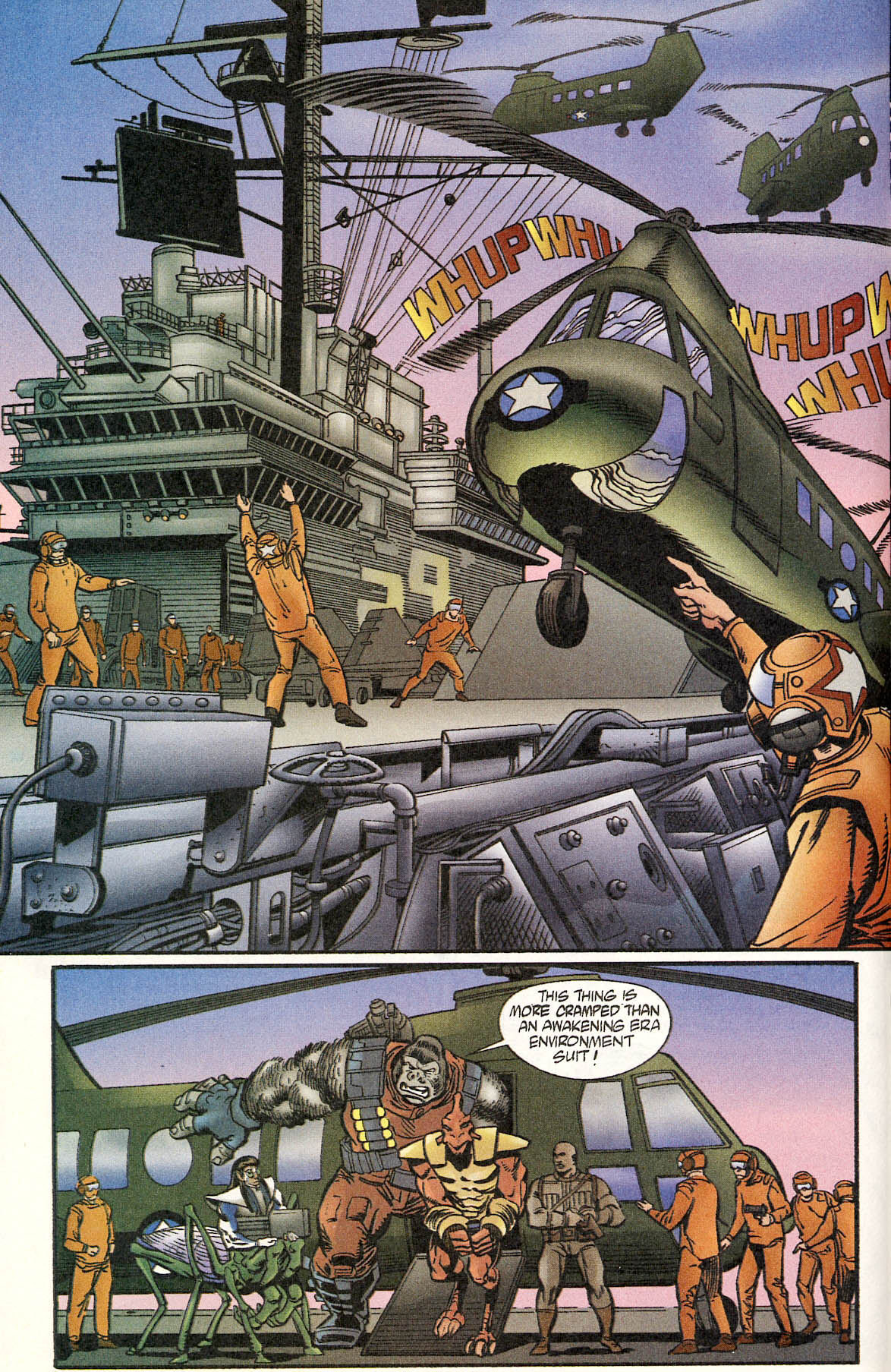 Read online Leonard Nimoy's Primortals (1996) comic -  Issue #1 - 5