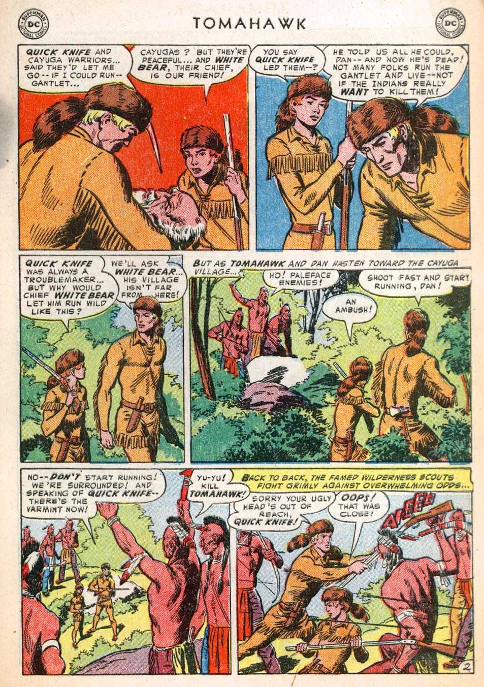 Read online Tomahawk comic -  Issue #23 - 35