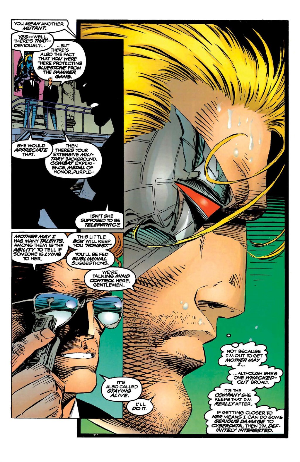 Read online Cyberforce (1992) comic -  Issue # _The Complete Cyberforce (Part 1) - 50