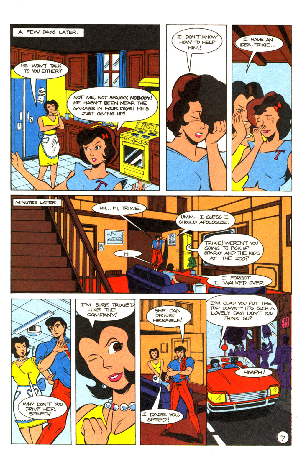 Read online Speed Racer (1987) comic -  Issue #38 - 8