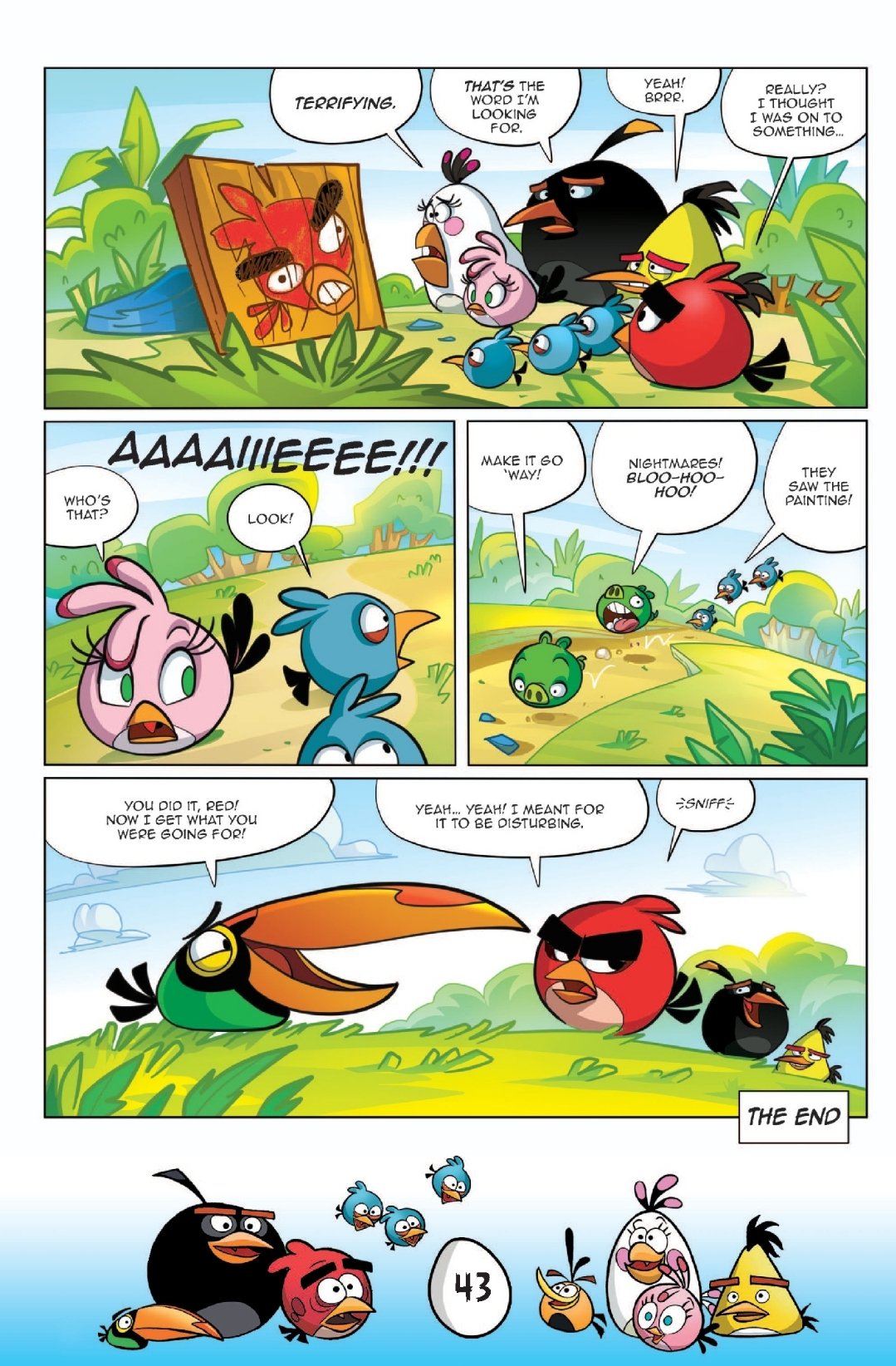 Read online Angry Birds Comics Quarterly comic -  Issue # Issue Furious Fowl - 44