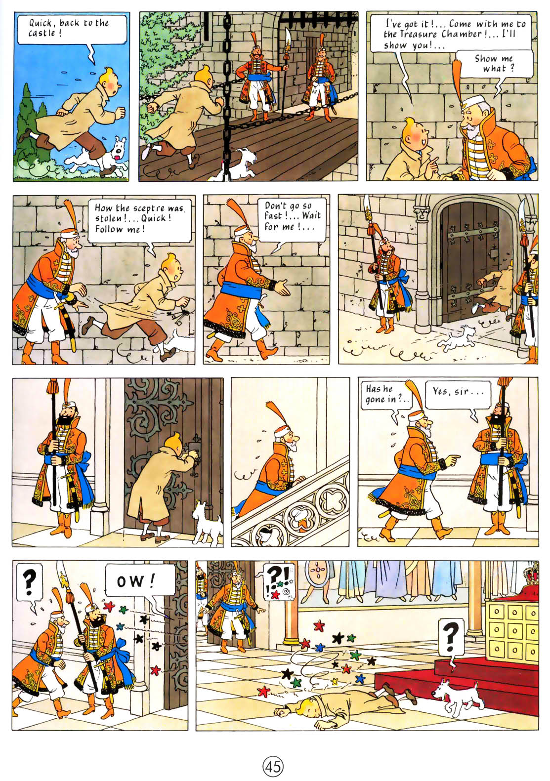 Read online The Adventures of Tintin comic -  Issue #8 - 48