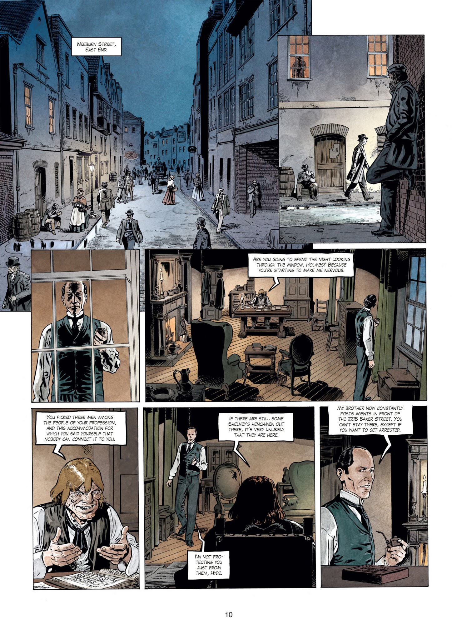 Read online Sherlock Holmes Society comic -  Issue #3 - 10