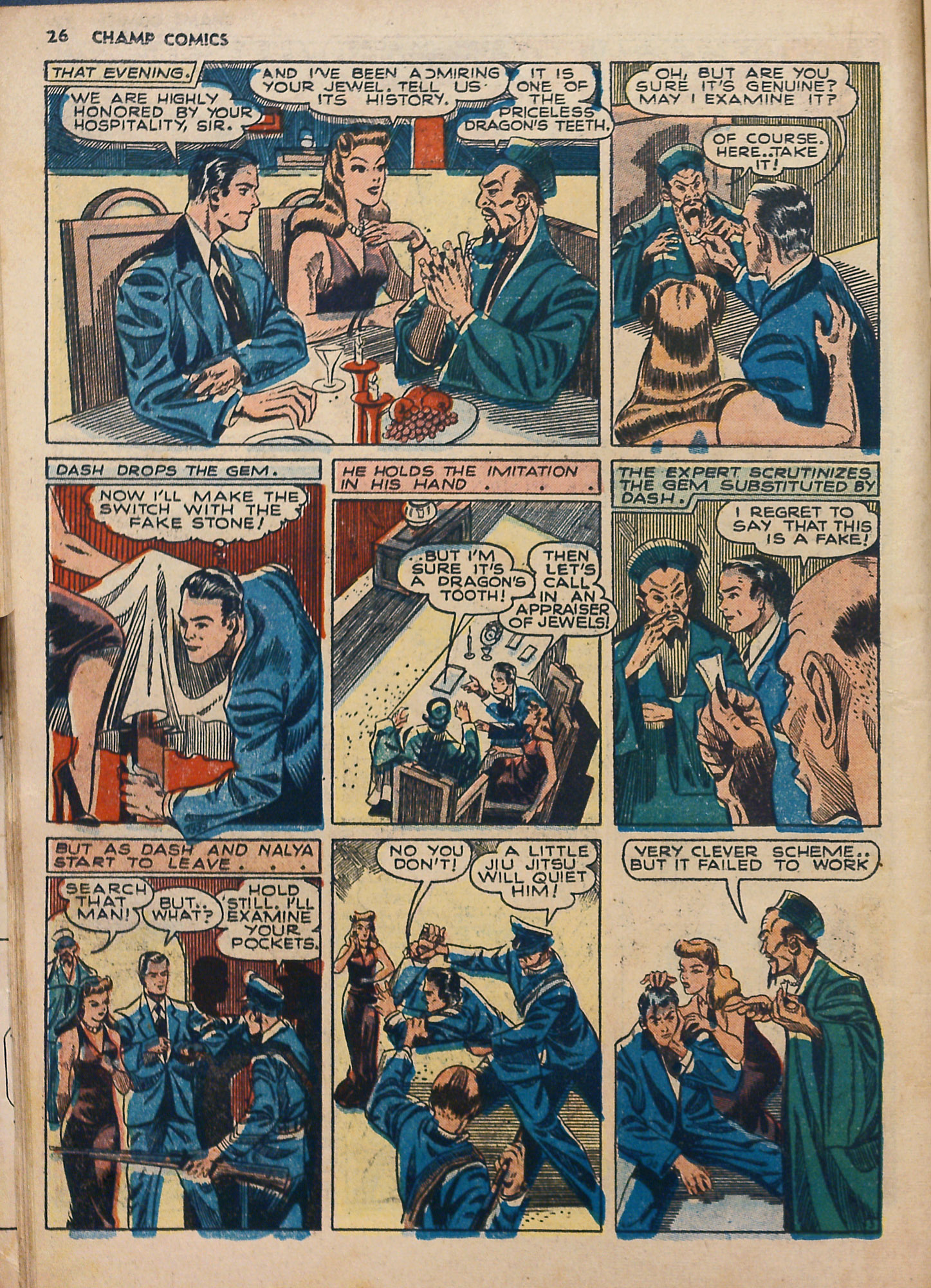 Read online Champ Comics comic -  Issue #16 - 28