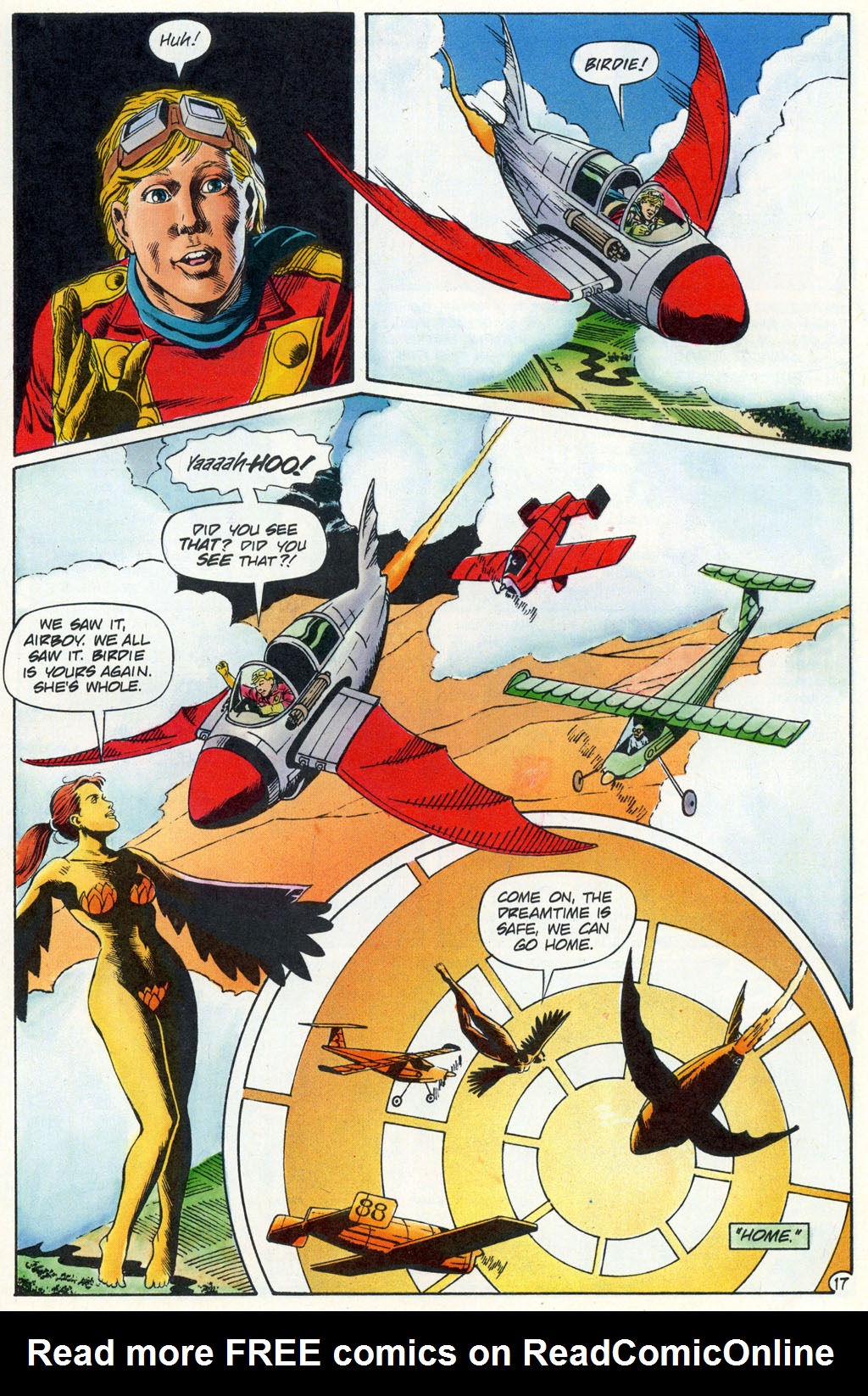 Read online Airboy (1986) comic -  Issue #45 - 17