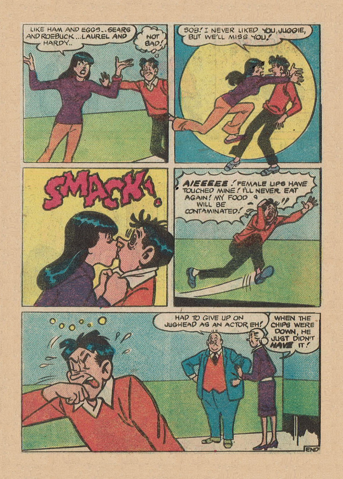 Read online Jughead Jones Comics Digest comic -  Issue #24 - 126