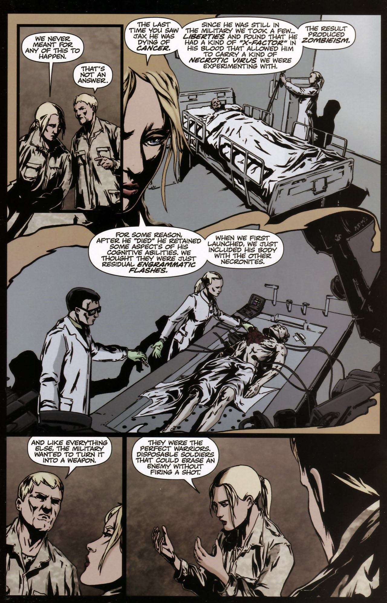 Read online ZMD: Zombies of Mass Destruction comic -  Issue #6 - 8