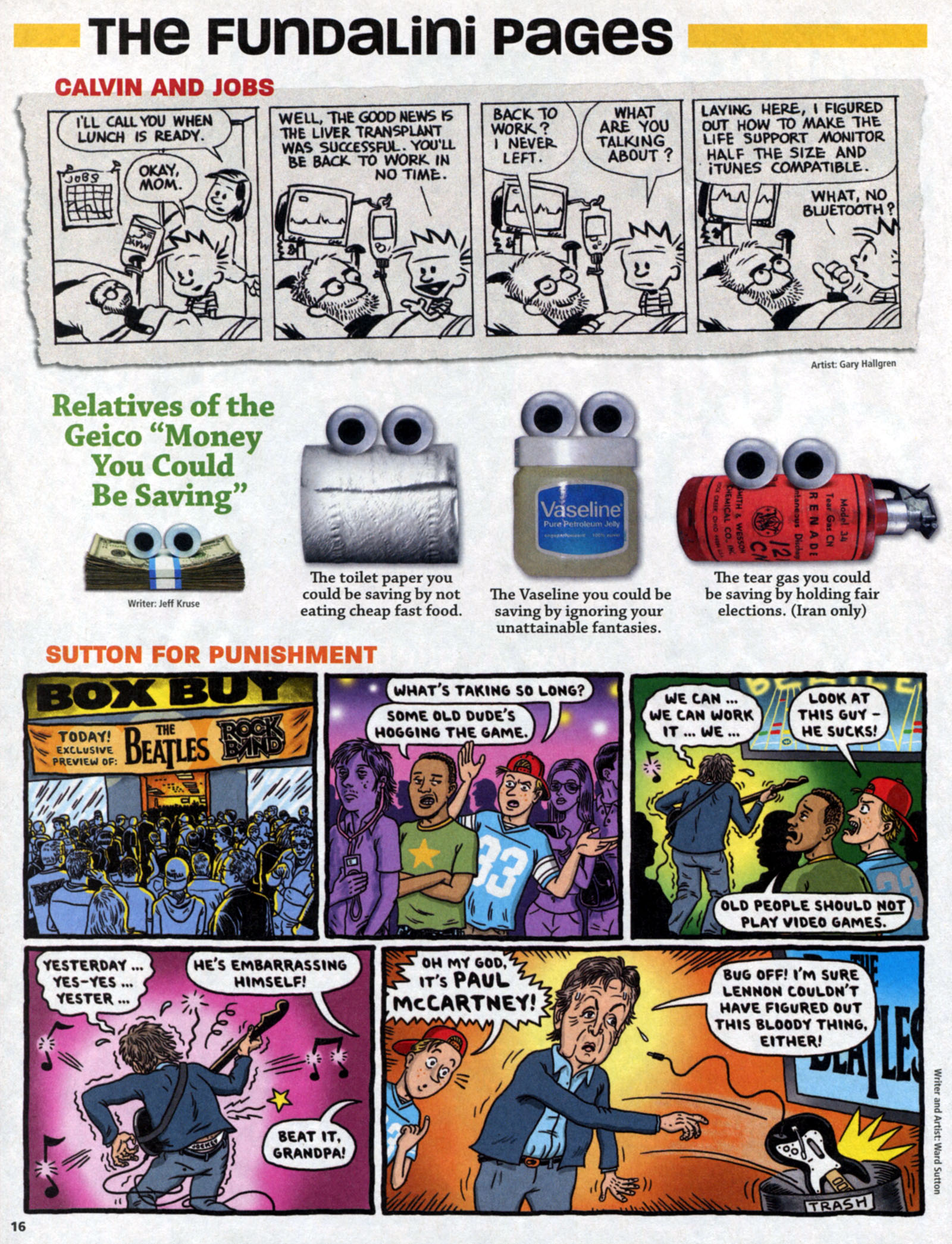 Read online MAD comic -  Issue #501 - 16