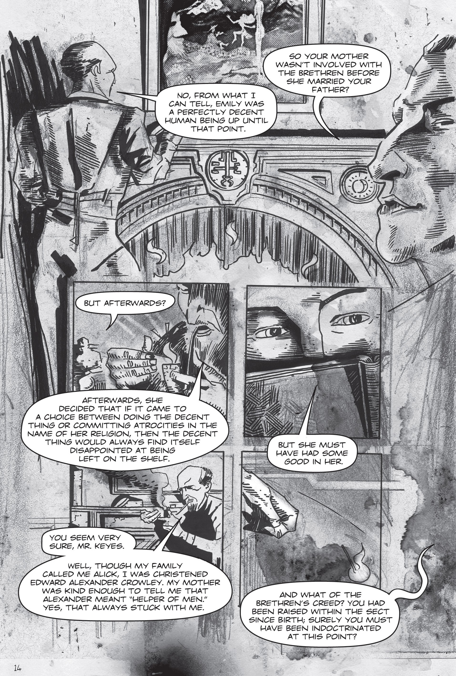 Read online Aleister Crowley: Wandering the Waste comic -  Issue # TPB - 23