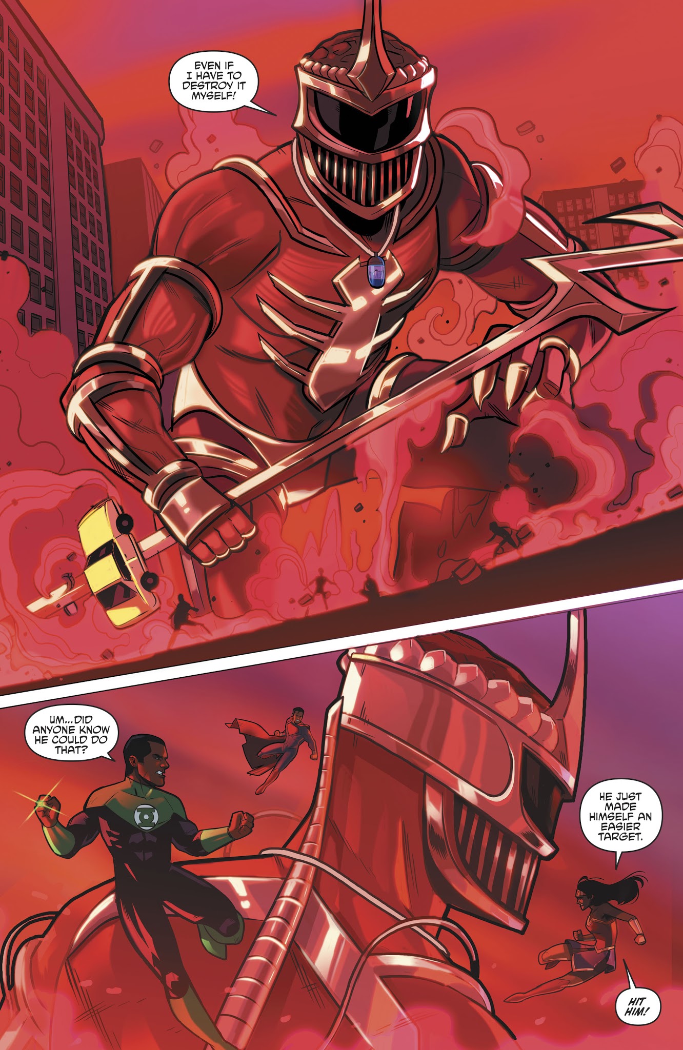 Read online Justice League/Mighty Morphin' Power Rangers comic -  Issue #6 - 13