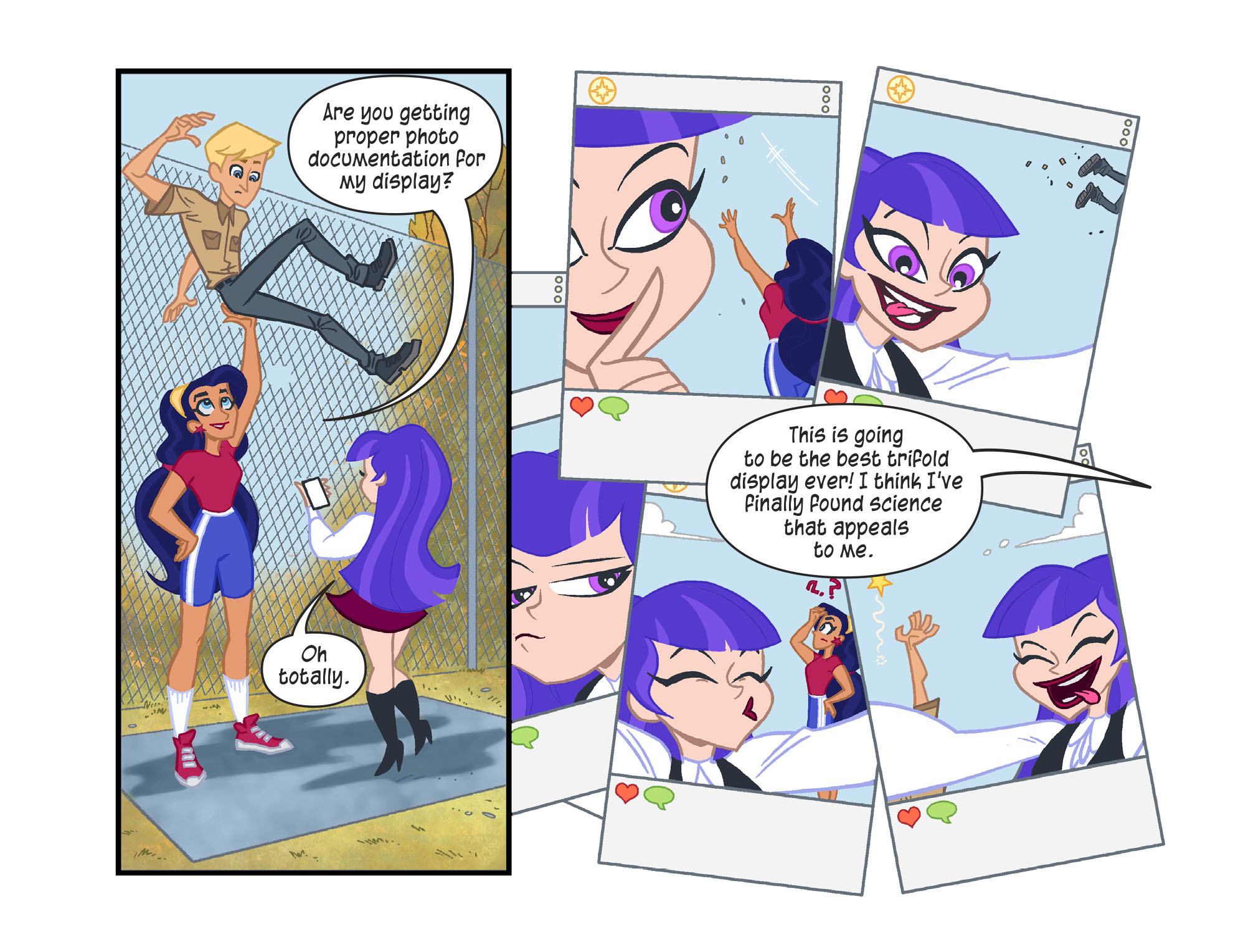 Read online DC Super Hero Girls: Weird Science comic -  Issue #6 - 9