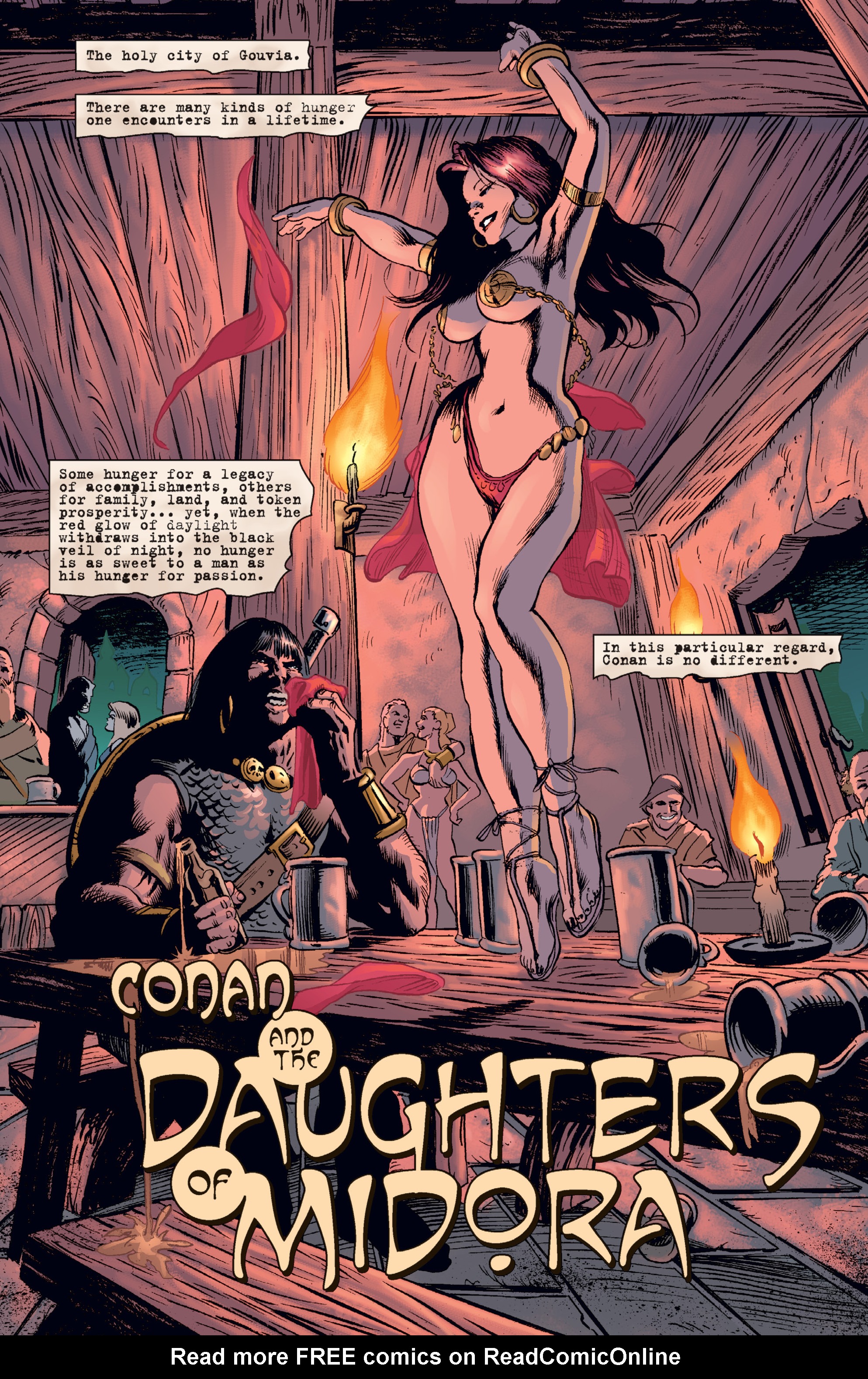 Read online Conan: The Daughters of Midora and Other Stories comic -  Issue # TPB - 21