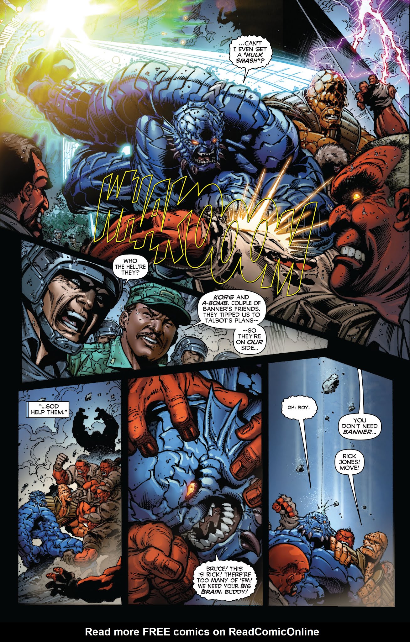 Read online Incredible Hulks: World War Hulks comic -  Issue # TPB - 11
