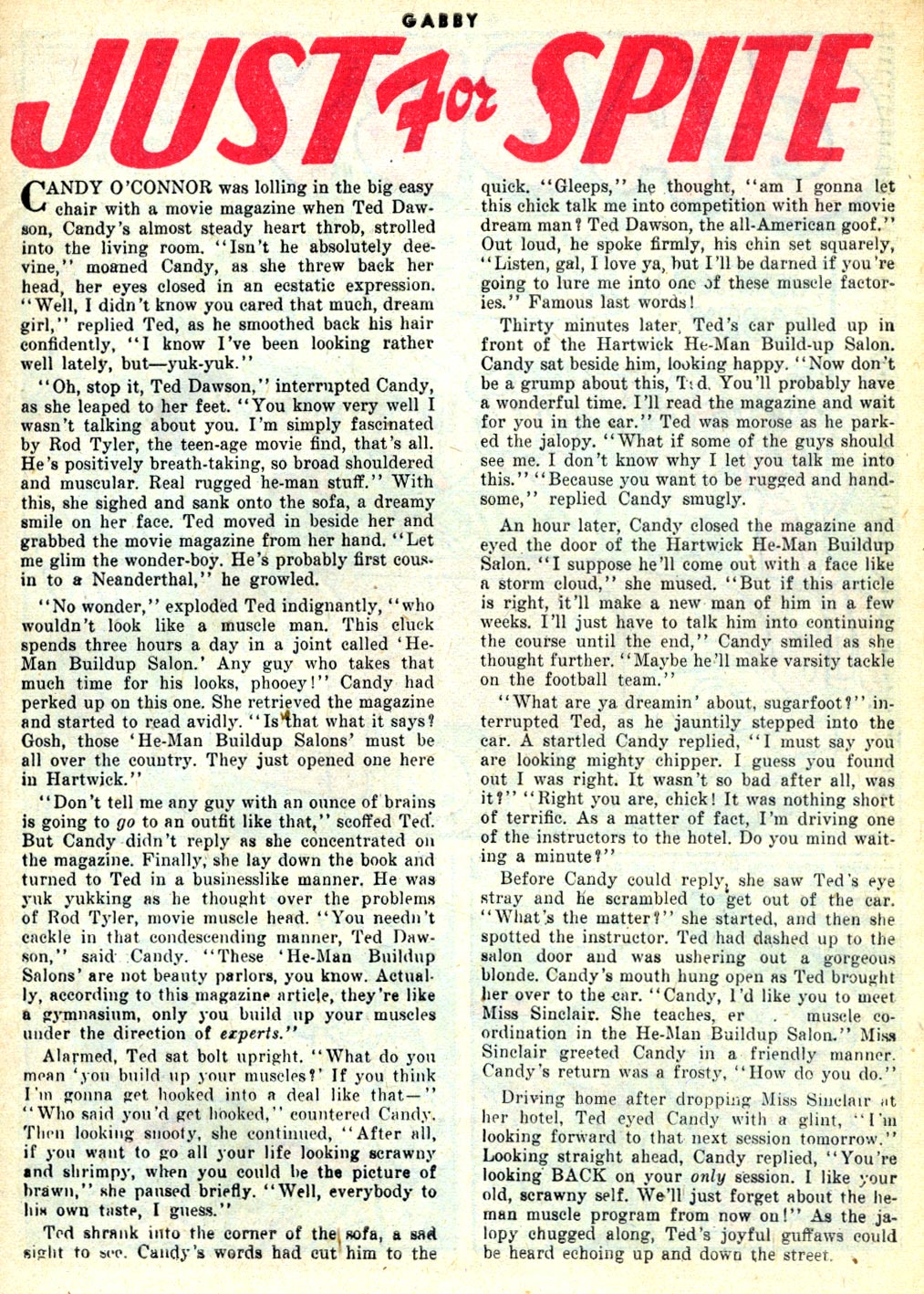 Read online Gabby comic -  Issue #8 - 27