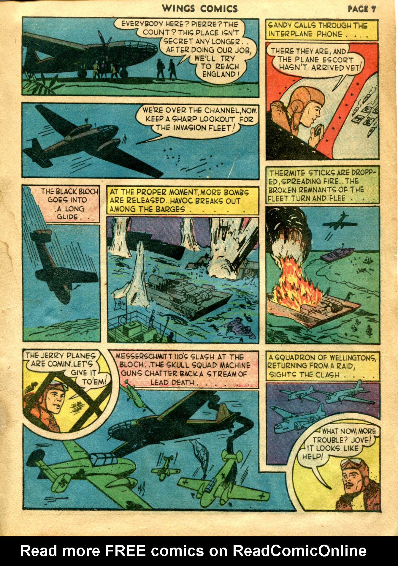 Read online Wings Comics comic -  Issue #5 - 9