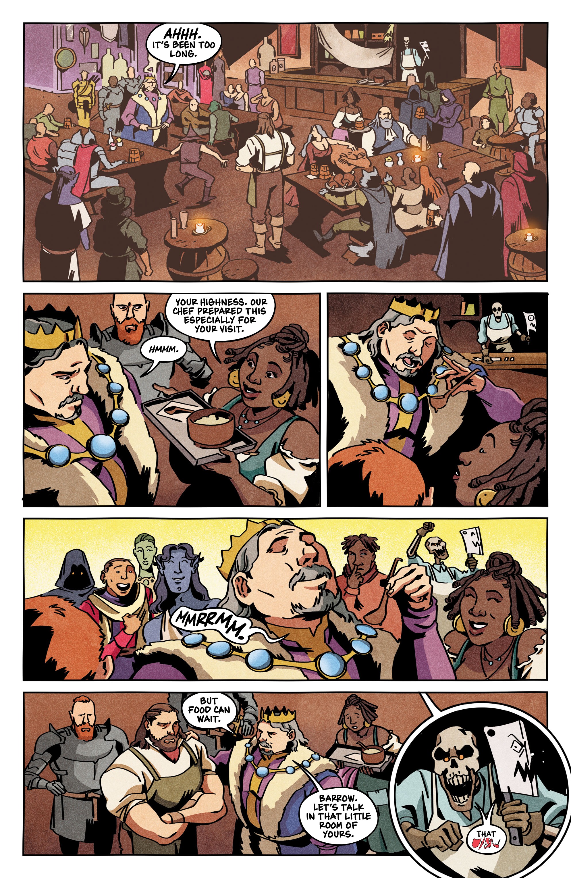 Read online Quests Aside comic -  Issue #1 - 21